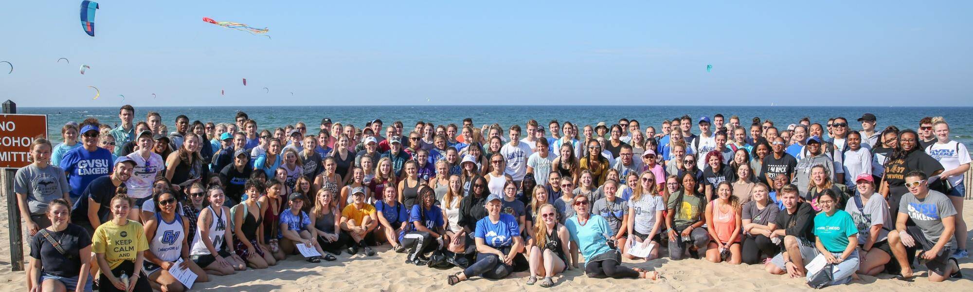 Beach cleanup 2019 group photo